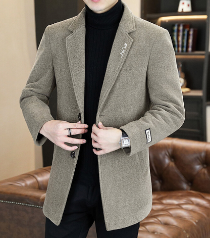 🕴️ Belissatr™ Premium Kaşmir Dokulu Erkek Kaban