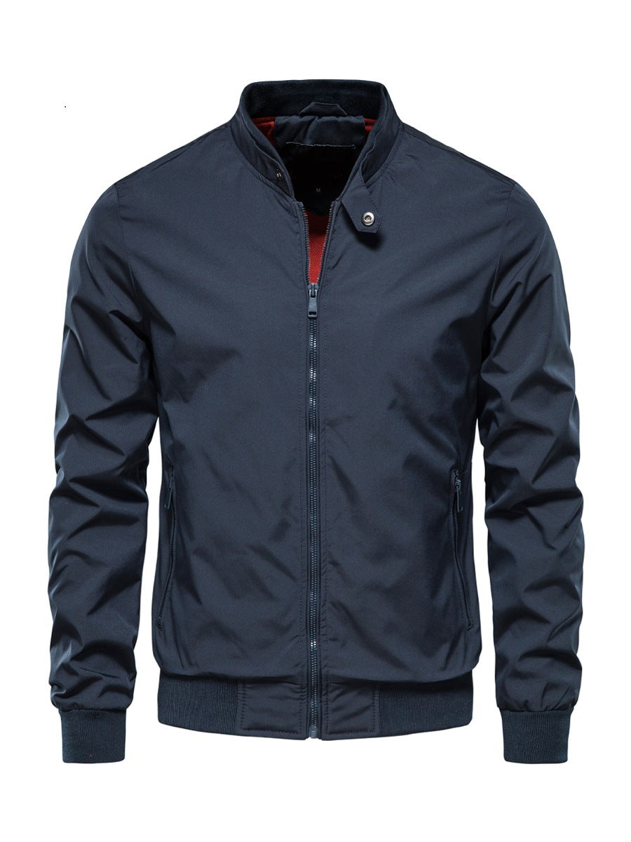 Belissa™ Minimalist Stand-Up Collar Bomber Mont