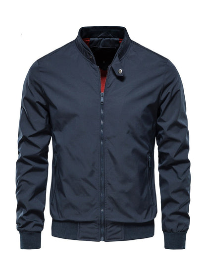 Belissa™ Minimalist Stand-Up Collar Bomber Mont