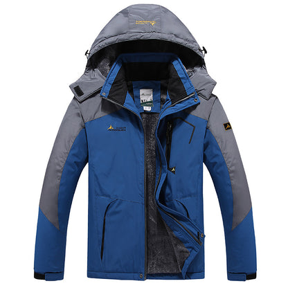 🧥 Erkek Outdoor Kışlık Termal Dağcı Montu – Su Geçirmez, Rüzgar Kesmeyen, Ultra Sıcak