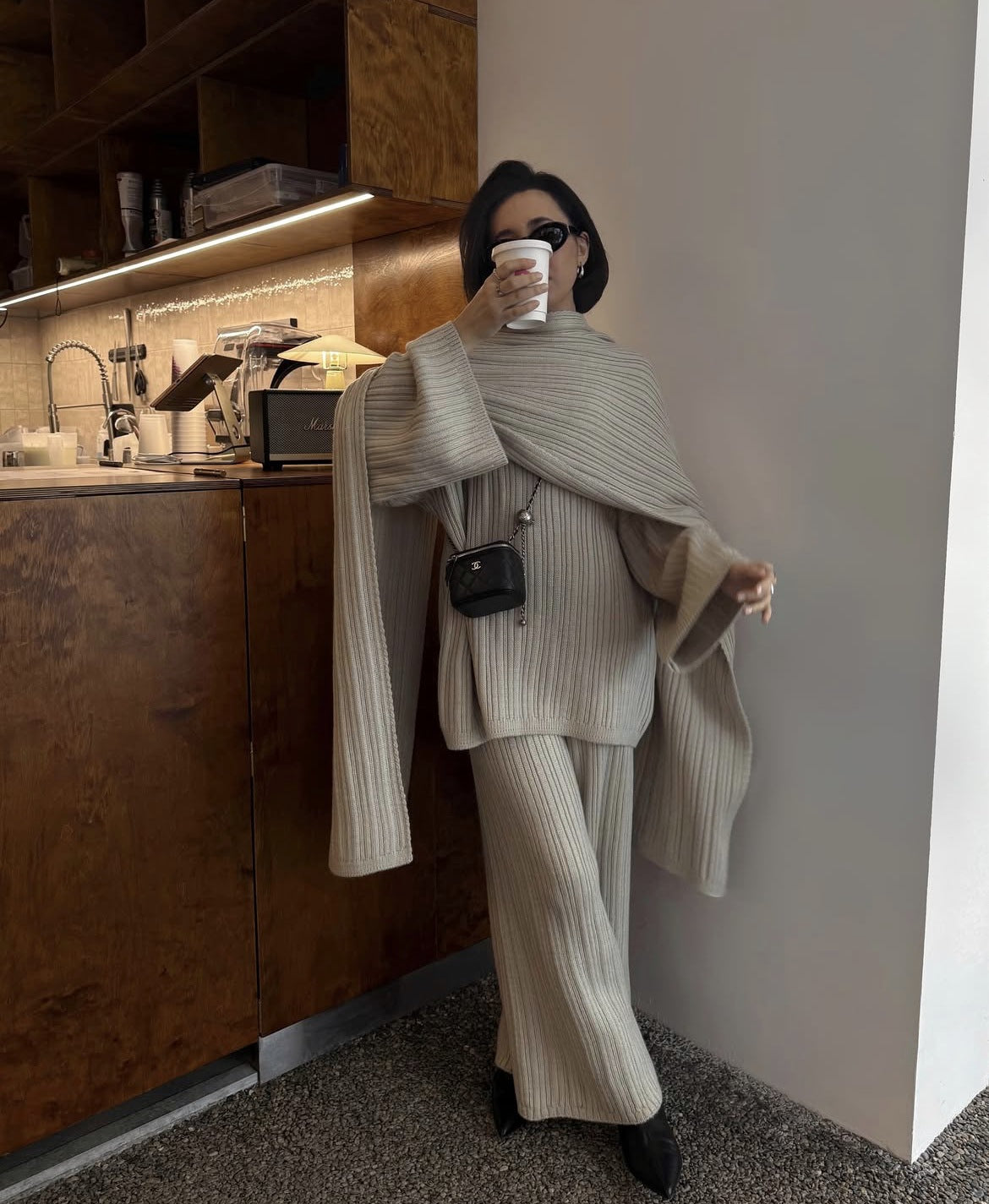 💫 Kışın Zarafetini Yansıtan İkili Takım