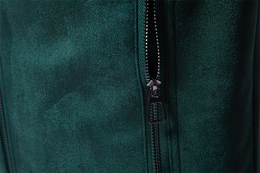 Belissa™ Premium Süet Görünümlü Slim Fit Ceket