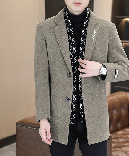 🕴️ Belissatr™ Premium Kaşmir Dokulu Erkek Kaban