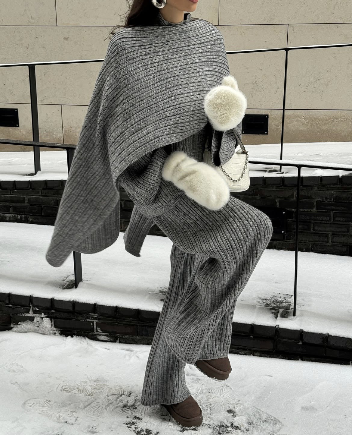 💫 Kışın Zarafetini Yansıtan İkili Takım