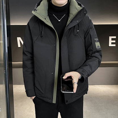 Erkek Kışlık Su Geçirmez Termal Mont