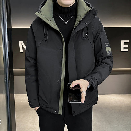 Erkek Kışlık Su Geçirmez Termal Mont