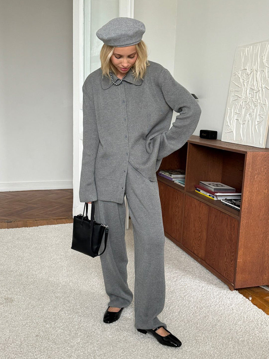 Belissatr™ Cozy Elegance Knit Takım – Zamansız Şıklık ve Konfor