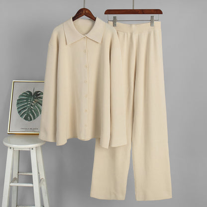 Belissatr™ Cozy Elegance Knit Takım – Zamansız Şıklık ve Konfor