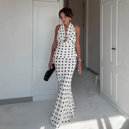 Belissatr™ | Polka Glam Elbise