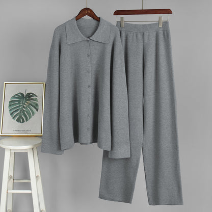 Belissatr™ Cozy Elegance Knit Takım – Zamansız Şıklık ve Konfor