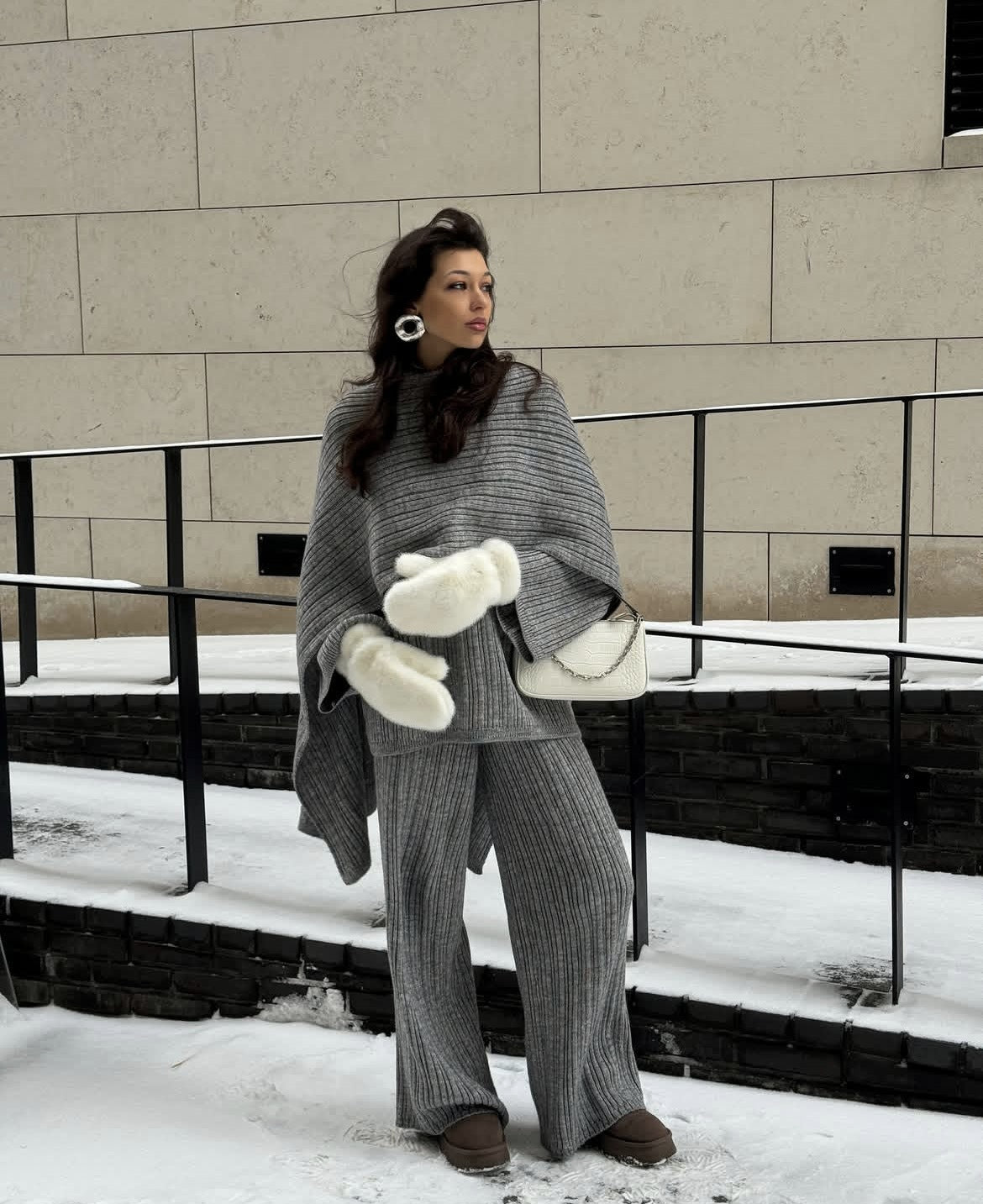 💫 Kışın Zarafetini Yansıtan İkili Takım