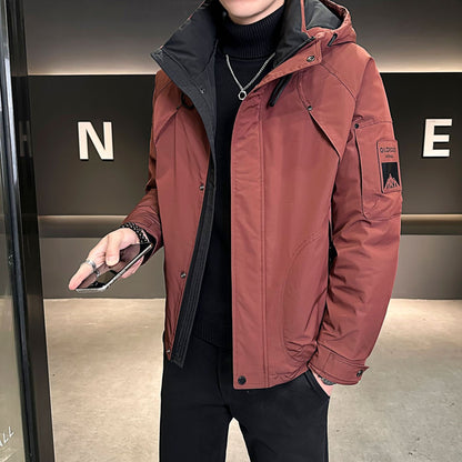 Erkek Kışlık Su Geçirmez Termal Mont