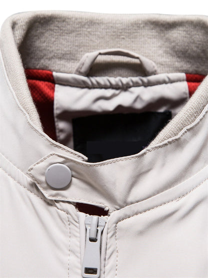 Belissa™ Minimalist Stand-Up Collar Bomber Mont