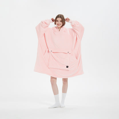 💜 Belissatr™  Ultra Konforlu Polar Oversize Hoodie Battaniye