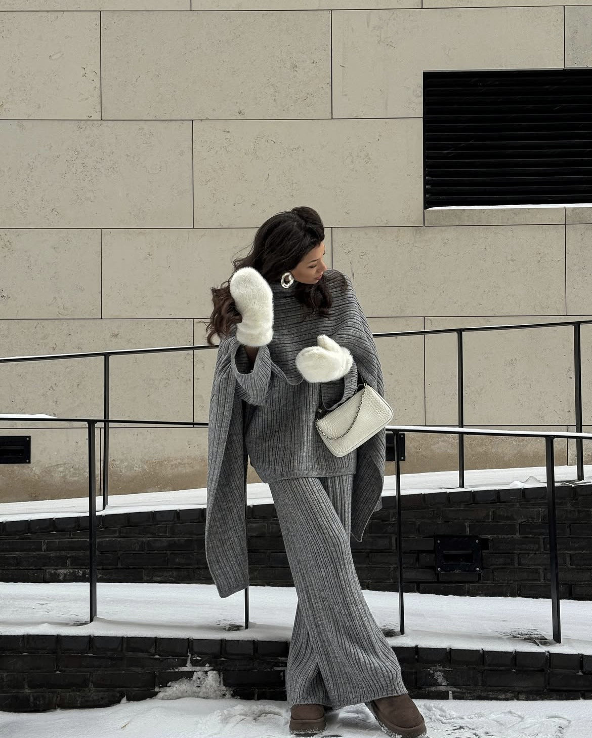 💫 Kışın Zarafetini Yansıtan İkili Takım