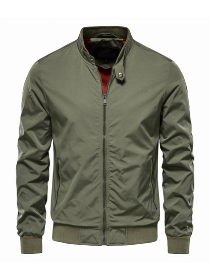 Belissa™ Minimalist Stand-Up Collar Bomber Mont