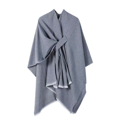 Belissatr™ | Kuşaklı Şal & Omuz Örtüsü