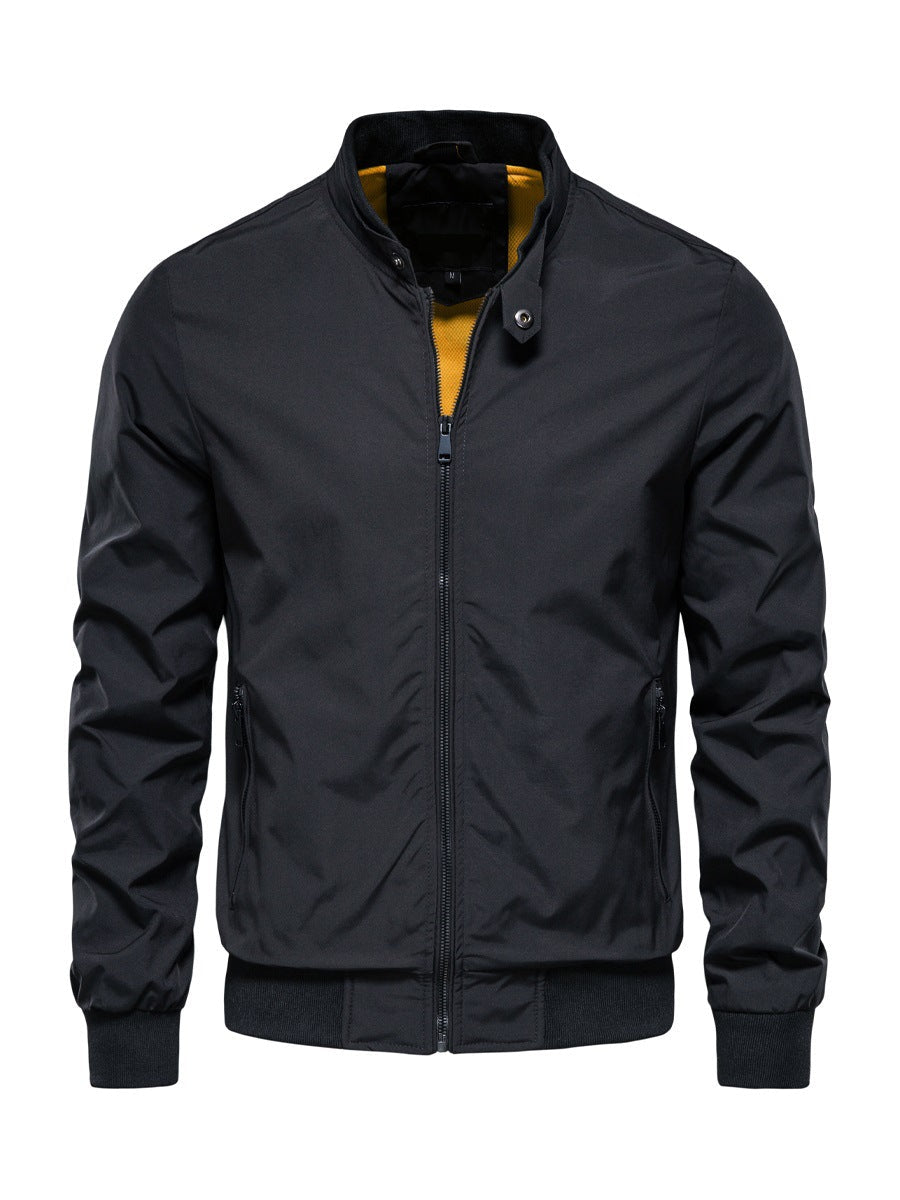 Belissa™ Minimalist Stand-Up Collar Bomber Mont