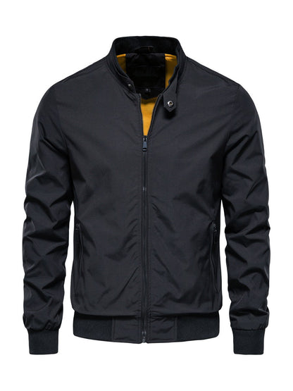 Belissa™ Minimalist Stand-Up Collar Bomber Mont