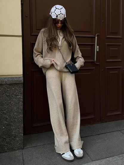 Belissatr™ Cozy Knit Takım – Premium Örgü Rahatlık Seti