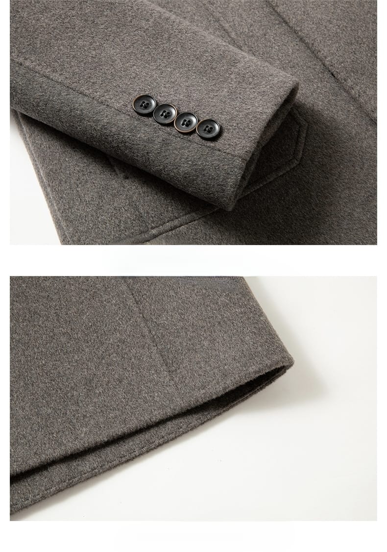 🧥 Erkek Kışlık Premium Kaşe Kaban – Şıklığın ve Sıcaklığın En İyi Hali