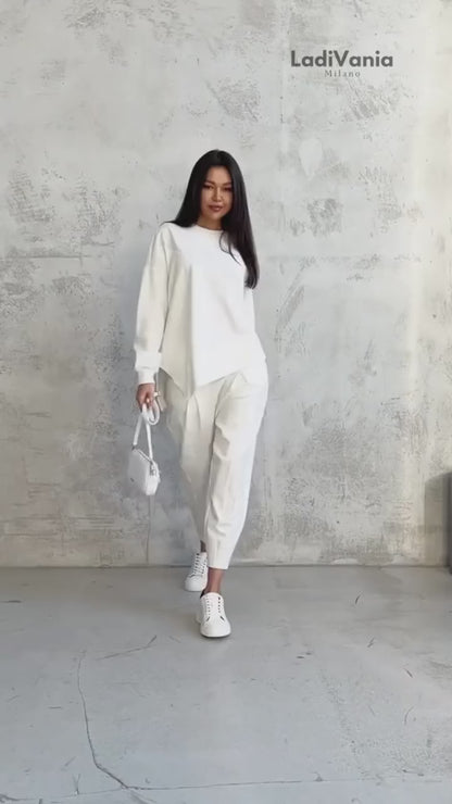 Minimalist Rahat Takım  Günlük Şıklık ve Konfor