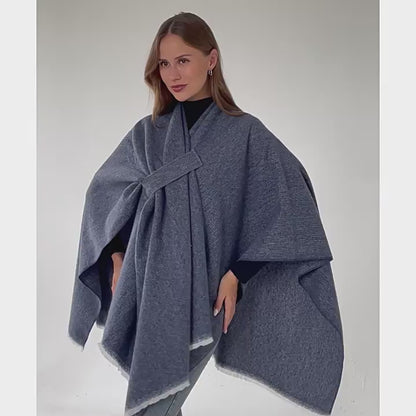 Belissatr™ | Kuşaklı Şal & Omuz Örtüsü